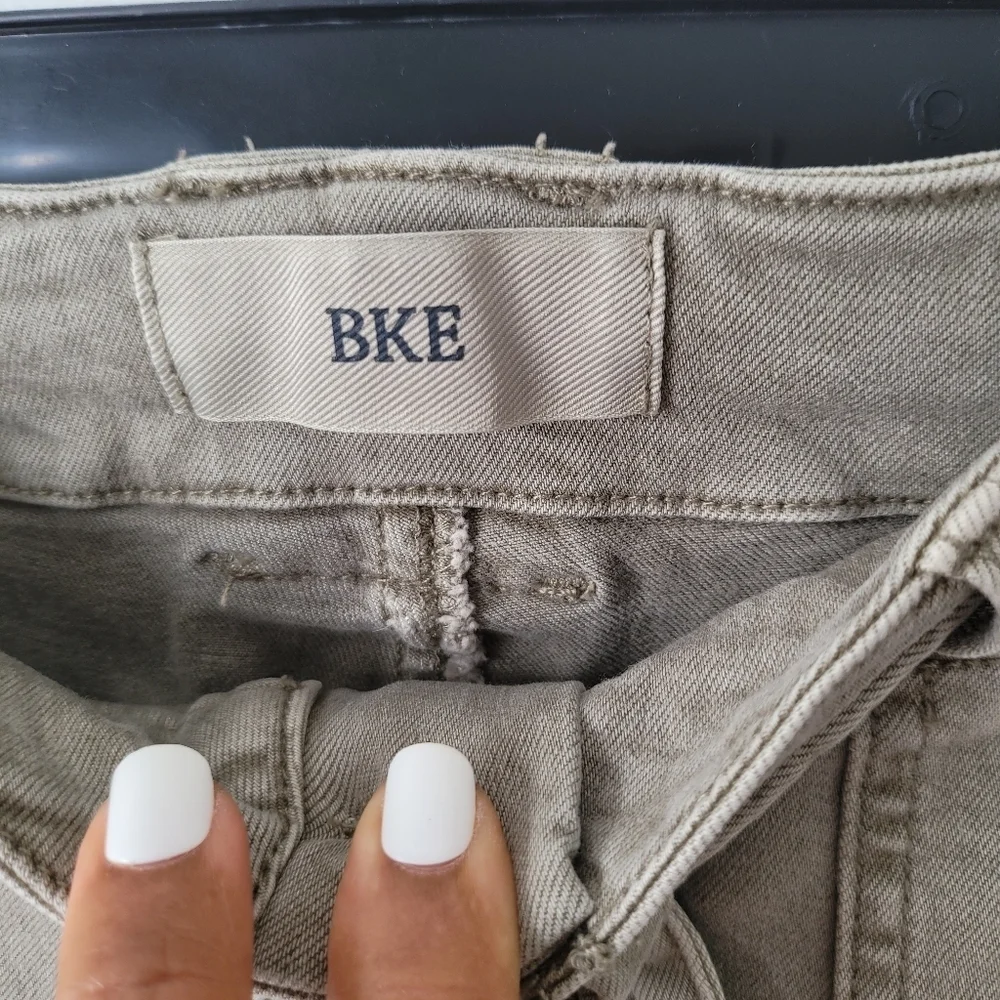 BKE Women's Straight Leg Pants in Olive